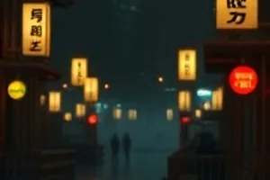 霓虹解剖室剧照：解剖台冷光与霓虹灯管反射